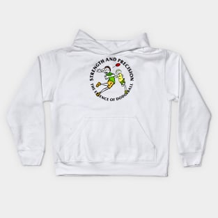 The Essence of Dodgeball Kids Hoodie